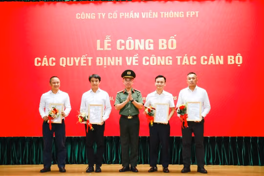 FPT Telecom có 4 phó tổng giám đốc mới