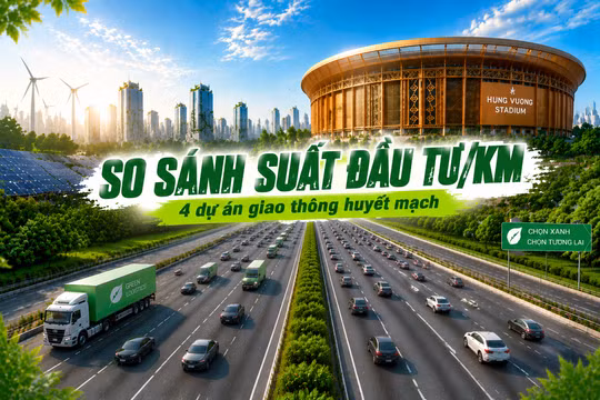 Suất đầu tư Quốc lộ 1A mở rộng "khủng" thế nào so với các dự án giao thông trọng điểm?