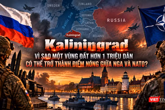 Kaliningrad: Vì sao vùng đất hơn 1 triệu dân có thể trở thành điểm nóng giữa Nga và NATO?