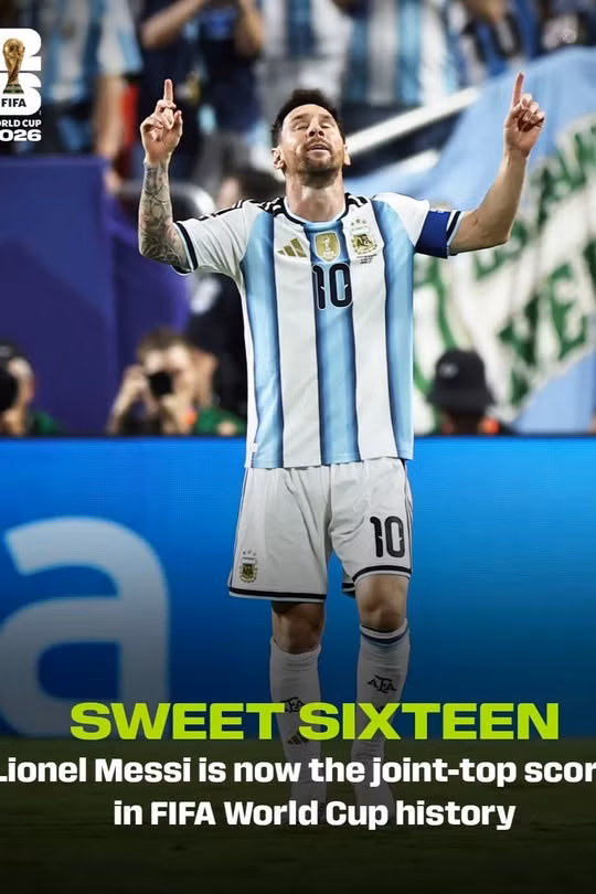 Messi làm điều đặc biệt với Kun Aguero trước cú hat-trick lịch sử