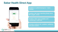 Ứng dụng theo dõi sức khoẻ qua điện thoại Sabar (Ản - SB)