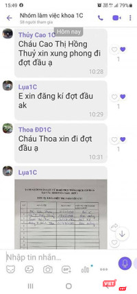 Hàng loạt thầy thuốc của Bệnh viện Hữu nghị Việt Đức xung phong vào hỗ trợ tâm dịch TP. HCM ảnh 4 Có thể thấy, ngay khi nhận được thông báo, danh sách đăng ký của Bệnh viện nhanh chóng được lấp đầy