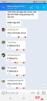 Hàng loạt thầy thuốc của Bệnh viện Hữu nghị Việt Đức xung phong vào hỗ trợ tâm dịch TP. HCM ảnh 2 Các điều dưỡng đăng ký vào miền Nam chống dịch