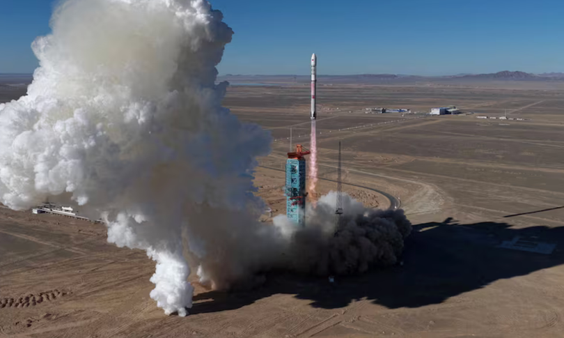  Tên lửa Zhuque-3 cảu LandSpace. Ảnh: Nikkei Asia.