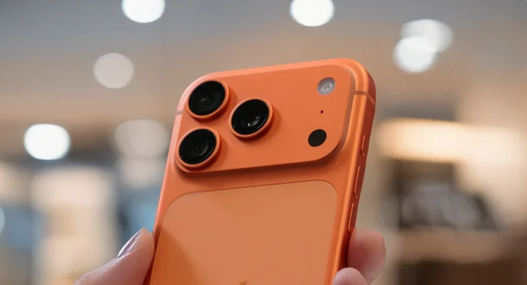 Giải mã chấm đen bí ẩn trên cụm camera iPhone Pro. Ảnh: BGR.