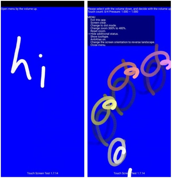 4 ứng dụng kiểm tra màn hình cảm ứng cho Android ảnh 1 4 ứng dụng kiểm tra màn hình cảm ứng cho Android ảnh 1