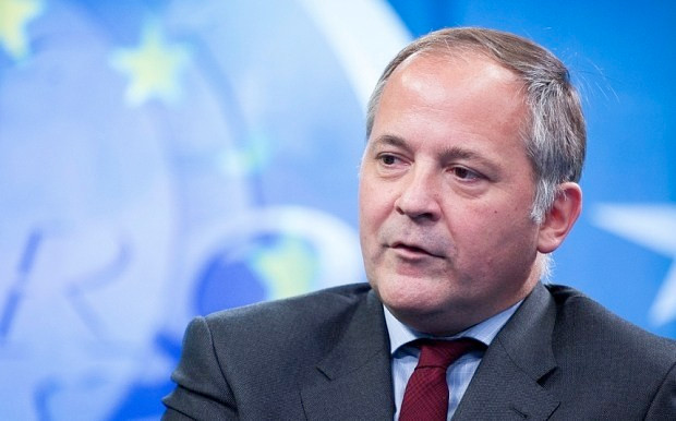 Ông Benoit Coeure, thành viên ban Điều hành của Ngân hàng Trung ương châu Âu. Ảnh: Financial Analyst Ảnh: Yahoo Finance