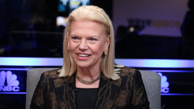 Bà Ginni Rometty. Ảnh: CNBC Ảnh: CNBC