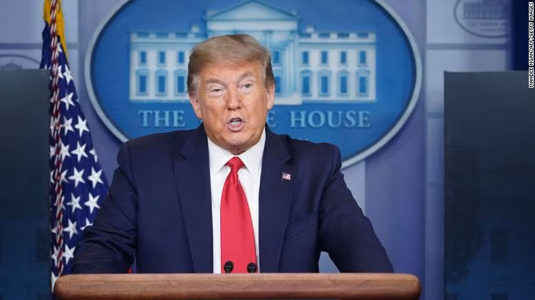 Tổng thống Mỹ Donlad Trump. Ảnh: CNN Ảnh: CNN