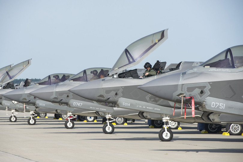 Với phi đội 15 chiếc F-35, Singapore sẽ trở thành quốc gia thứ 4 ngoài Mỹ sở hữu loại chiến đấu cơ tàng hình hiện đại này (Ảnh: Sohu)