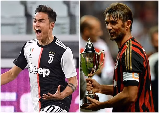 Paulo Dybana (trái) và Paolo Maldini đều đã bị dính COVID-19 (Ảnh: Getty). Paulo Dybana (trái) và Paolo Maldini đều đã bị dính COVID-19 (Ảnh: Getty).