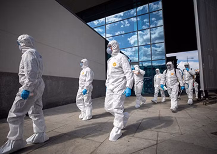 Đã có tới 5.400 thày thuốc ở Tây Ban Nha bị nhiễm bệnh (Ảnh: AP). Đã có tới 5.400 thày thuốc ở Tây Ban Nha bị nhiễm bệnh (Ảnh: AP).