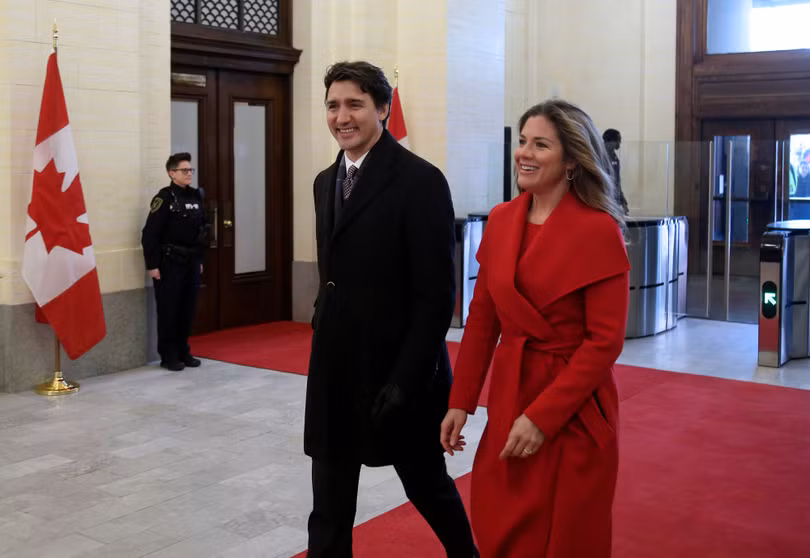 Bà Sophie, phu nhân Thủ tướng Canada Justin Trudeau đã nhiễm COVID-19 (Ảnh: Tân Hoa xã)