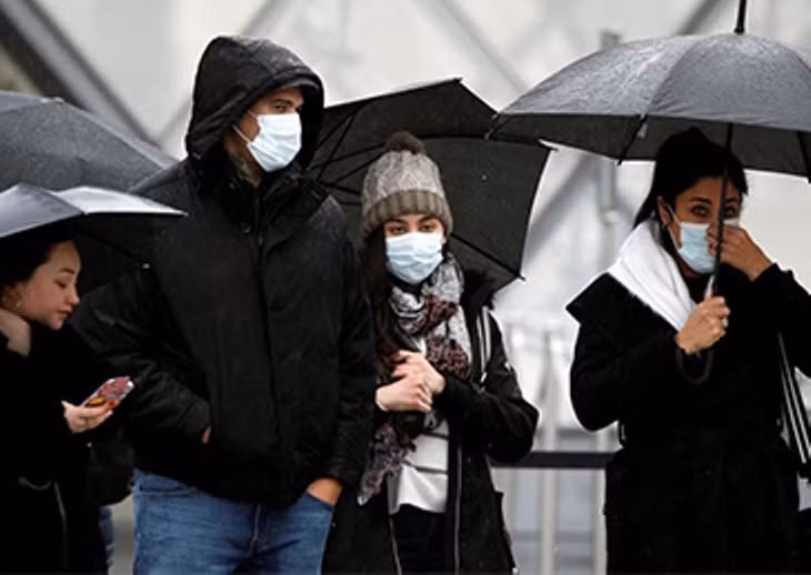 Số người bị nhiễm COVID-19 ở Pháp đang tăng rất nhanh (Ảnh: Reuters) Số người bị nhiễm COVID-19 ở Pháp đang tăng rất nhanh (Ảnh: Reuters)