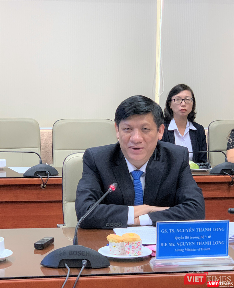 Q. Q. Bộ trưởng Bộ Y tế Nguyễn Thanh Long: Bộ Y tế sẽ tạo mọi điều kiện thuận lợi cho chuyên gia Nhật Bản nhập cảnh vào Việt Nam