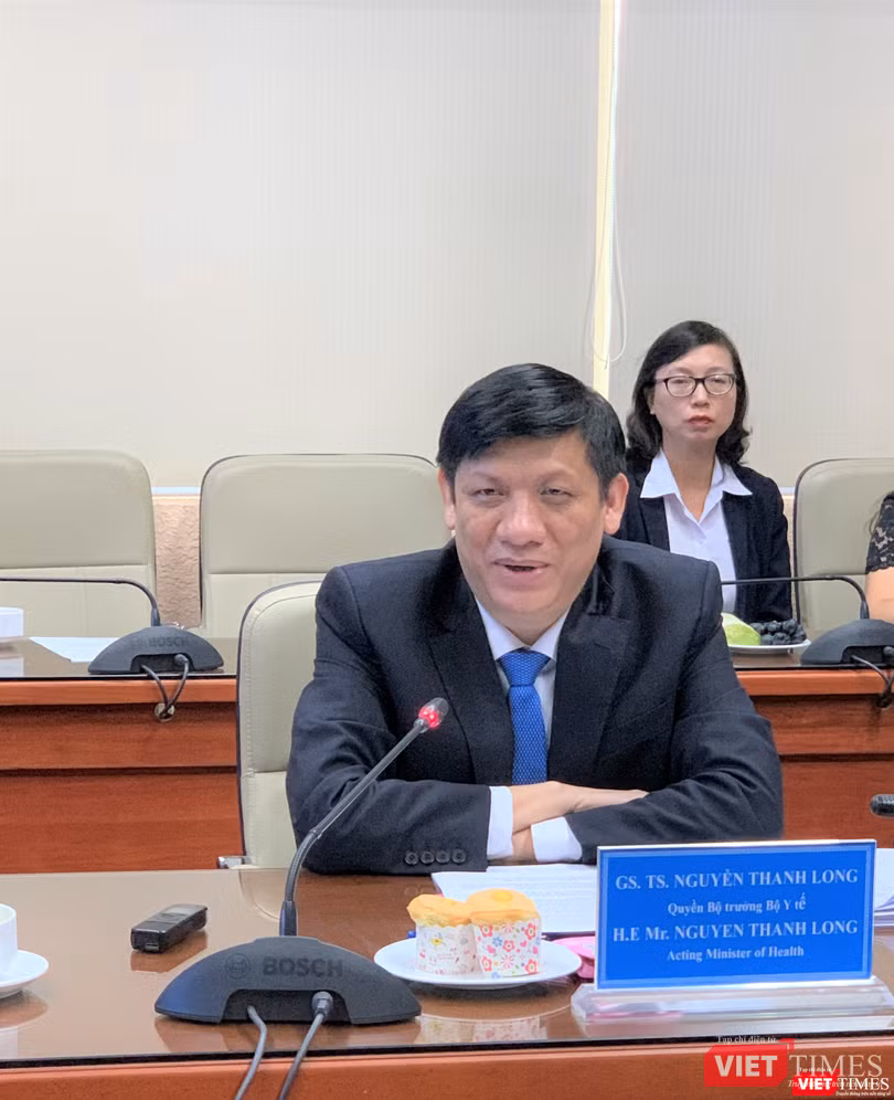 Q. Bộ trưởng Bộ Y tế Nguyễn Thanh Long: Bộ Y tế sẽ tạo mọi điều kiện thuận lợi cho chuyên gia Nhật Bản nhập cảnh vào Việt Nam (ảnh: Thanh Hằng) Q. Q. Bộ trưởng Bộ Y tế Nguyễn Thanh Long: Bộ Y tế sẽ tạo mọi điều kiện thuận lợi cho chuyên gia Nhật Bản nhập cảnh vào Việt Nam