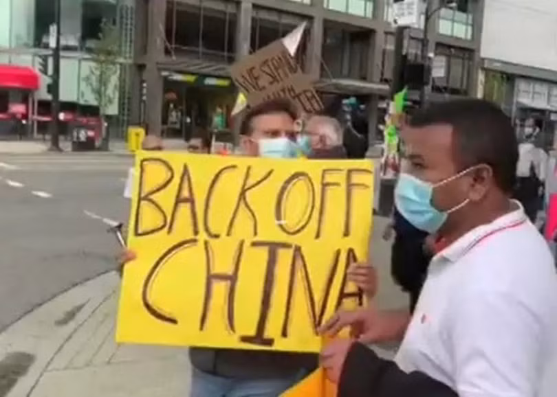 Biểu tình chống Trung Quốc diễn ra tại nhiều nơi trên khắp Ấn Độ (Ảnh: Đông Phương). Biểu tình chống Trung Quốc diễn ra tại nhiều nơi trên khắp Ấn Độ (Ảnh: Đông Phương).