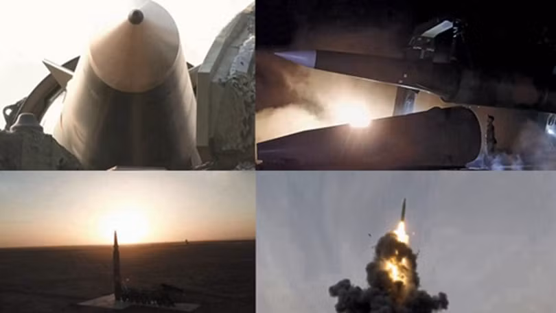 Hôm 2/6, Trung Quốc phóng thử nghiệm 3 tên lửa đạn đạo được cho là loại Dongfeng-26 từ căn cứ ở tỉnh Thái Nguyên (Ảnh: Đa Chiều).