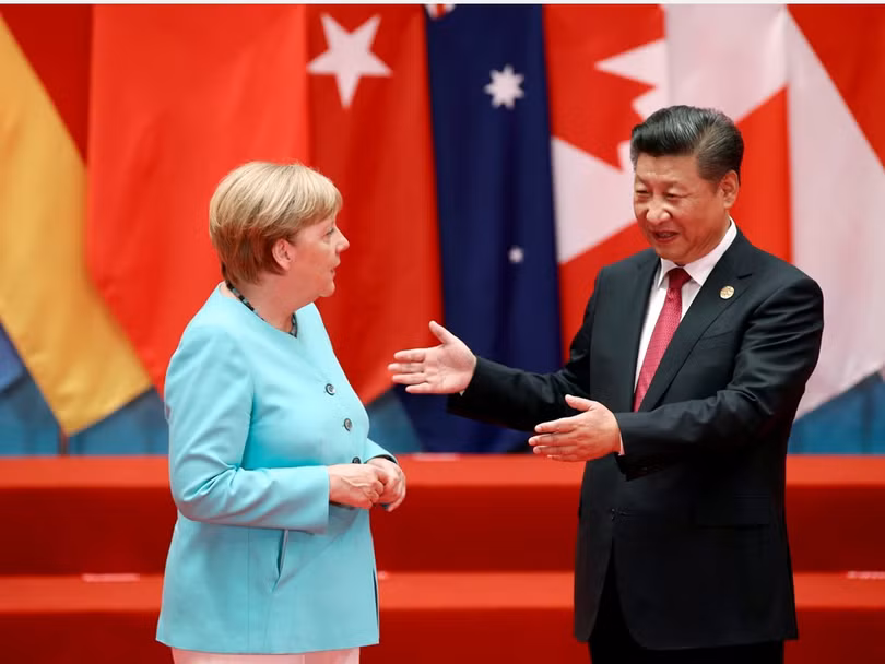 Gới quan sát cho rằng với chiến lược ngoại giao Ấn Độ - Thái Bình Dương mới, Đức đã có sự thay đổi về chính sách đối với Trung Quốc (Ảnh: Reuters).