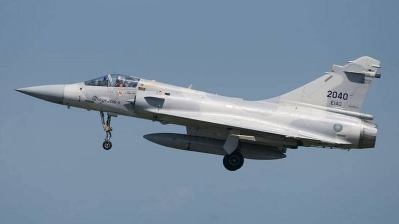 Đài Loan hiện sở hữu 60 chiếc Mirage-2000 mua của Pháp (Ảnh: BBC). Đài Loan hiện sở hữu 60 chiếc Mirage-2000 mua của Pháp (Ảnh: BBC).