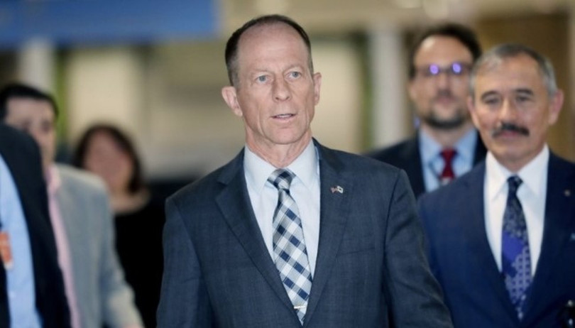 Trợ lý Bộ trưởng Ngoại giao về vấn đề châu Á David Stilwell nói, Mỹ đã có "điều chỉnh lớn" đối với chính sách "Một Trung Quốc" mà Mỹ thực hiện lâu nay (Ảnh: Yonhap). Trợ lý Bộ trưởng Ngoại giao về vấn đề châu Á David Stilwell nói, Mỹ đã có "điều chỉnh lớn" đối với chính sách "Một Trung Quốc" mà Mỹ thực hiện lâu nay (Ảnh: Yonhap).