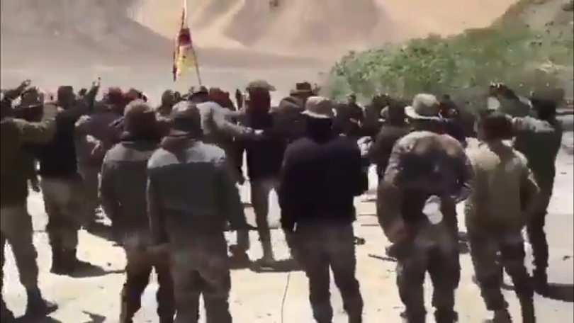 Lính SFF tham gia vụ xung đột hôm 31/8 ở ven hồ Pangong (Ảnh: Đa Chiều).