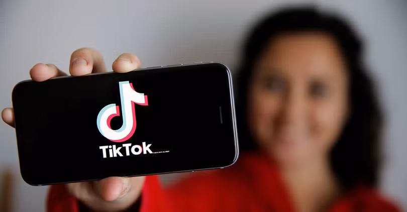 TikTok là ứng dụng từ Trung Quốc hiếm hoi đang rất phổ biến ở Mỹ. Ảnh: Getty