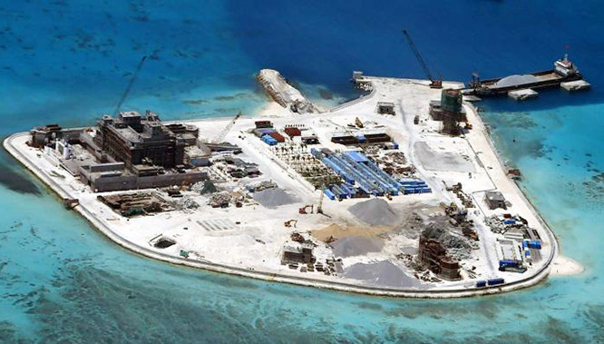 Mục tiêu của Trung Quốc là giành thế cửa trên, nhất là về mặt quân sự ở Biển Đông Mục tiêu của Trung Quốc là giành thế cửa trên, nhất là về mặt quân sự ở Biển Đông