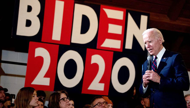 Cựu Phó Tổng thống Joe Biden đang được xem là ứng viên có cơ hội tốt nhất để trở thành người quyết đấu cuối cùng với Trump vào tháng 11 này. Ông Biden có quan điểm chính sách trung dung.