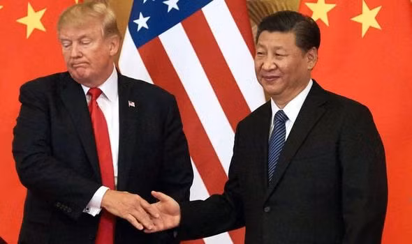 Tổng thống Mỹ Donald Trump và Chủ tịch Trung Quốc Tập Cận Bình. Ảnh: Nikkei Tổng thống Mỹ Donald Trump và Chủ tịch Trung Quốc Tập Cận Bình. Ảnh: Nikkei