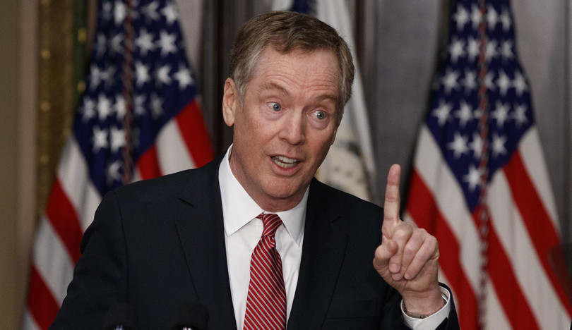 Ông Robert Lighthizer: Trung Quốc đã tráo trở lật lọng về văn bản hiệp nghị mậu dịch song phương Ông Robert Lighthizer: Trung Quốc đã tráo trở lật lọng về văn bản hiệp nghị mậu dịch song phương
