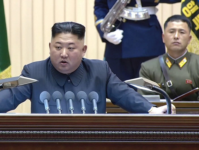 Ông Kim Jong Un phát biểu chỉ đạo Ông Kim Jong Un phát biểu chỉ đạo