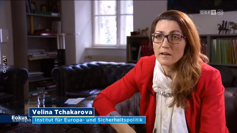Bà Velina Tchakarova: "Hành động của Trung Quốc trong và sau COVID-19 sẽ dẫn đến việc xuất hiện sự bất đồng và chia rẽ hơn nữa trong nội bộ các nước châu Âu về cách giải quyết quan hệ với Bắc Kinh" (Ảnh: ORF).