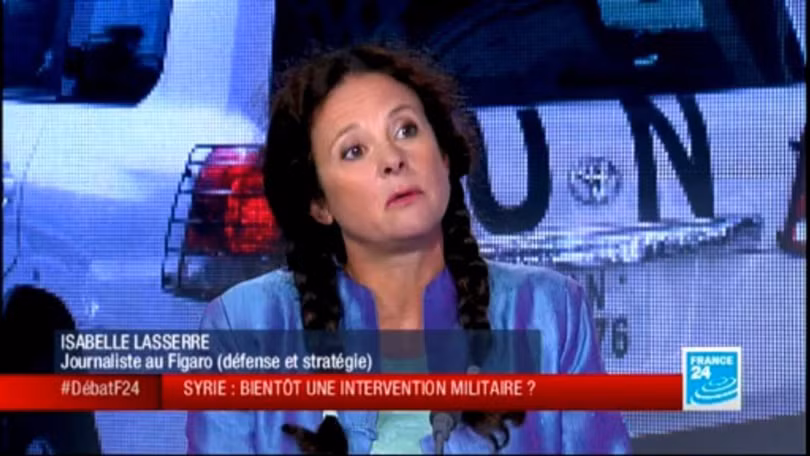 Chuyên gia chiến lược quốc phòng Isabelle Lasserre, tác giả bản báo cáo điều tra gây xôn xao trên Le Figaro (Ảnh: France24).