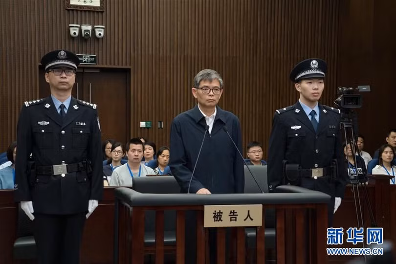 Tôn Ba, Tổng giám đốc CSIC bị xét xử kín và nhận 12 năm tù giam tháng 7/2019 (Ảnh: Tân Hoa xã).