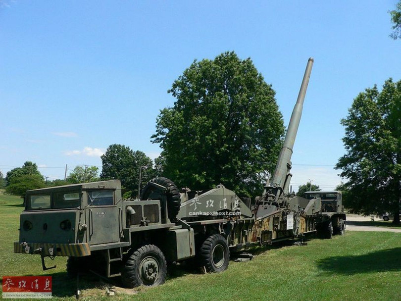 Pháo M65 hiện trưng bày trong viện bảo tàng