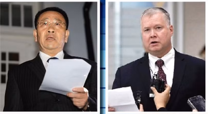 Hai trưởng đoàn đàm phán của Mỹ và Triều Tiên