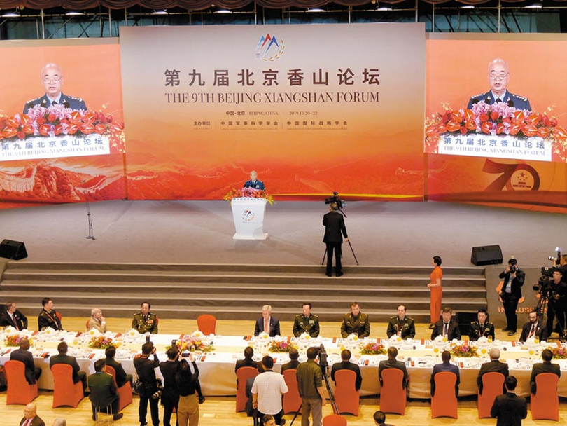 Phó chủ tịch Quân ủy Trung Quốc phát biểu tại tiệc chiêu đãi các đại biểu tối 20/10