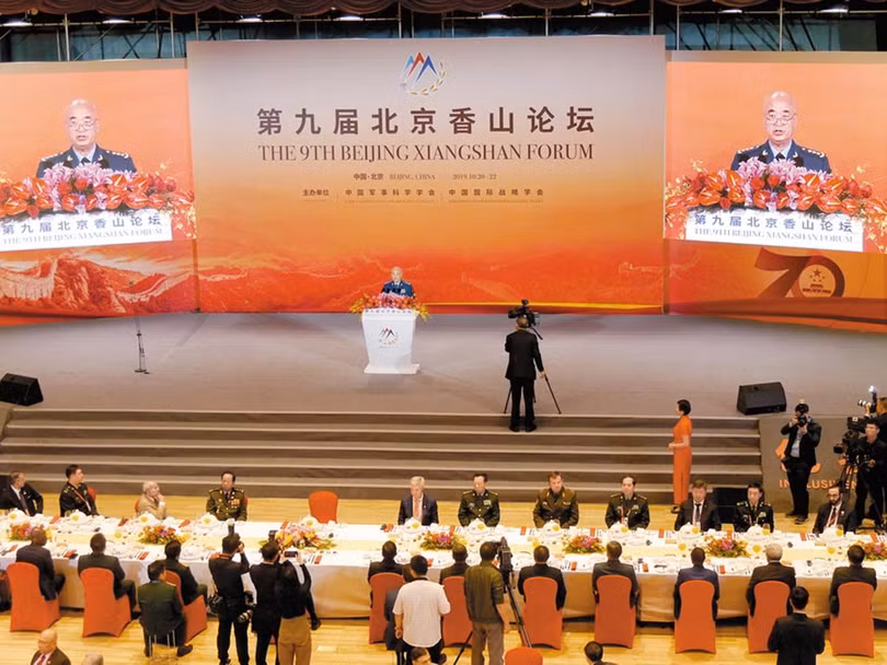 Phó chủ tịch Quân ủy Trung Quốc phát biểu tại tiệc chiêu đãi các đại biểu tối 20/10 Phó chủ tịch Quân ủy Trung Quốc phát biểu tại tiệc chiêu đãi các đại biểu tối 20/10