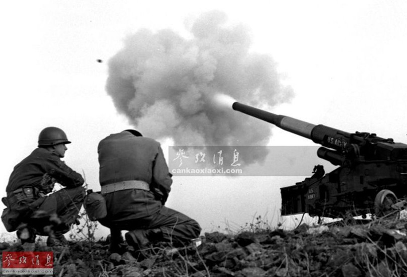 Pháo M65 bắn đạn thông thường