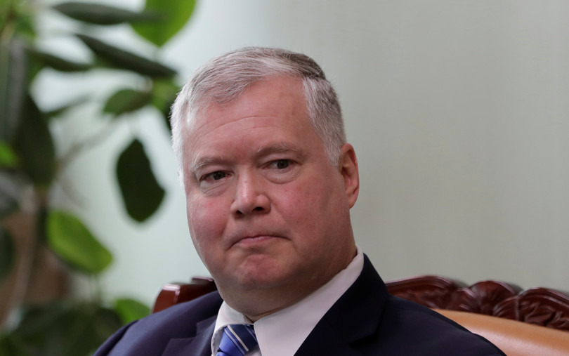 Đại diện đặc biệt của Mỹ về Triều Tiên Stephen Biegun, trưởng đoàn đàm phán của Mỹ