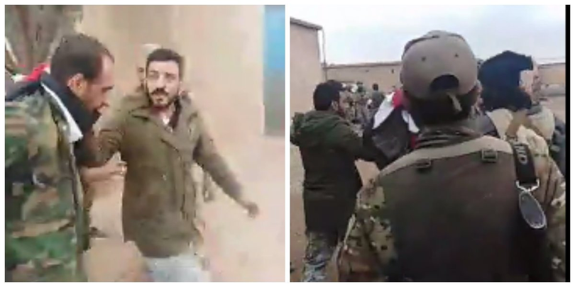 Binh sĩ quân đội chính phủ Syria bị bắt làm tù binh