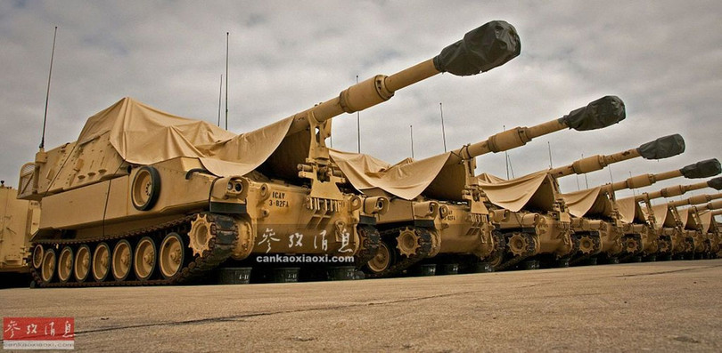 Pháo tự hành M109A6 Paladin hiện có trong biên chế quân đội Mỹ