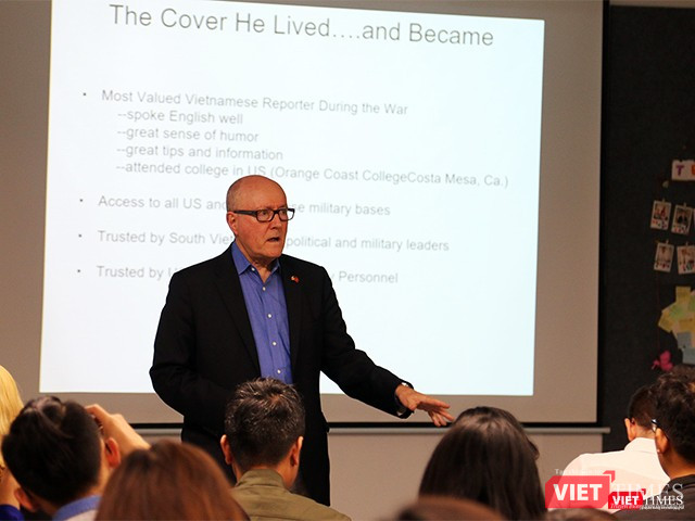 "Ẩn không ăn cắp thông tin từ người Mỹ. Ông ấy là một phóng viên, nhưng ông ấy còn là một điệp viên rất dũng cảm và có quan hệ sâu rộng".