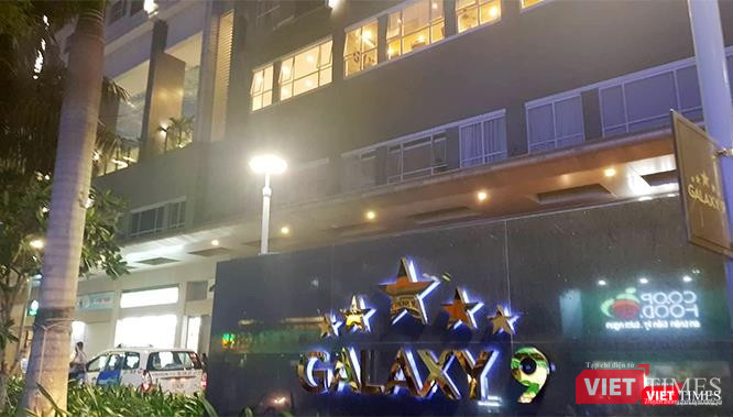 Chung cư nơi bị can Nguyễn Hữ Linh thực hiện hành vi phạm tội.