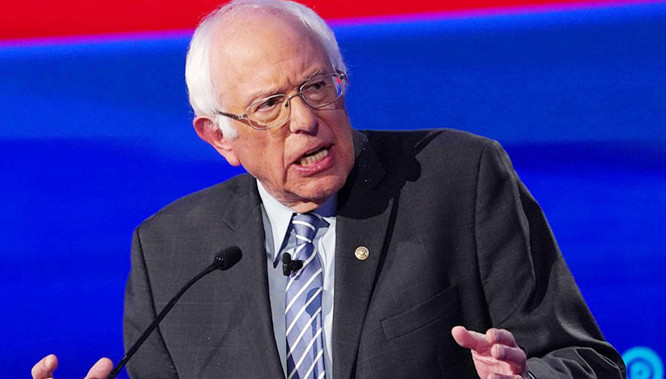 Ứng viên Sanders.