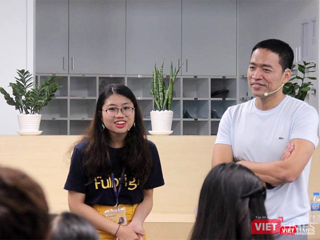 Lê Hồng Minh nhận lời làm diễn giả cho các bạn trẻ ở Đại học Fulbight Việt Nam ngày 2/3/2019.