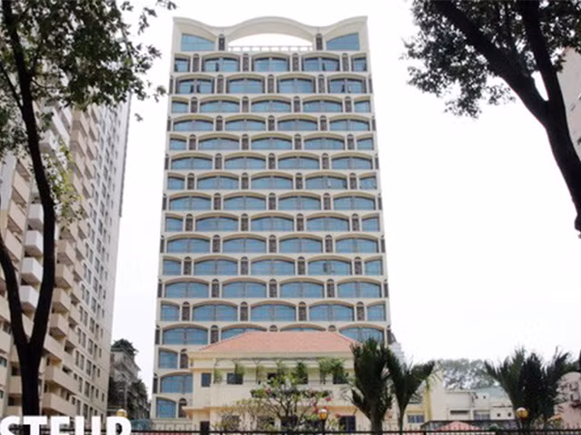 Nhà, đất tại số 129 Pasteur (Q.3, TP.HCM) gồm 1.490,52 m2 nhà và 2.264 m2 đất vốn do Tổng cục IV (Tổng cục Hậu cần Kỹ thuật), BCA quản lý. Ảnh: Soha.