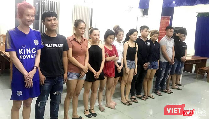 Một số đối tượng trong vụ án đang bị tạm giữ.