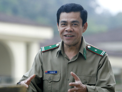 Trong những câu chuyện khi đã cởi mở, Võ Trọng Hải luôn say sưa với những chuyên án ma túy để giữ vững đường biên giới luôn bình yên. Ảnh: GVT.